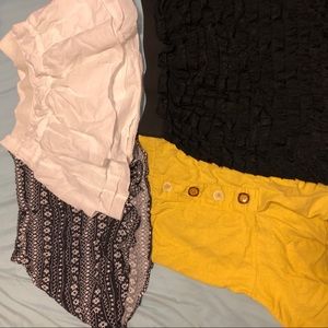 3 skirt bundle Urban outfitters LC Hollister